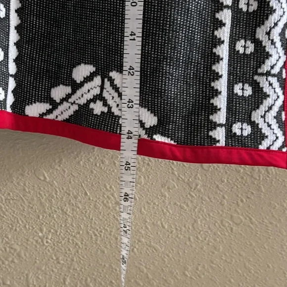 Antthony Original XL Aztec print Knot Jacquard Duster Coat - Picture 10 of 10